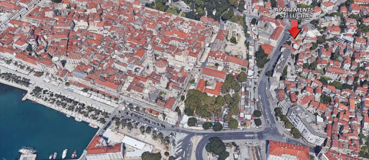 St.Lucija Apartman Split Kültér fotó